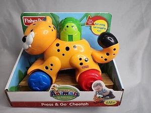 Fisher Price ghepardo animali incredibili push and go NUOVO - Foto 1 di 6