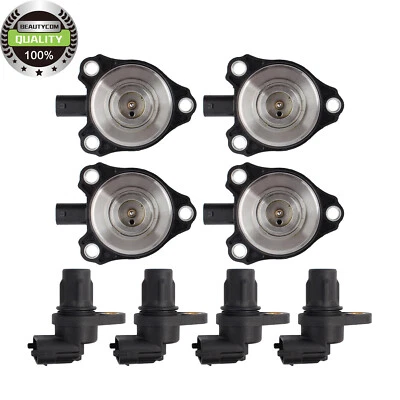 For Mercedes-Benz C230 C280 C300 4x Camshaft Position Sensors & Adjuster Magnets - Image 1 of 4