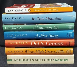 JAN KARON Mitford Years Lot of 7 Novels 5 HC 2 PB Father Tim - Picture 1 of 2