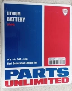 PARTS UNLIMITIED 2113-0688 NEXT GENERATION LITHIUM BATTERY HJTX14AHQ-FP - Picture 1 of 1