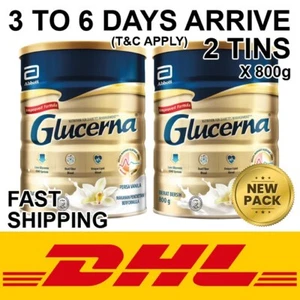 Abbott Glucerna Triple Care Diabetic Milk Powder Vanilla 800g X 2 Tins - Picture 1 of 4