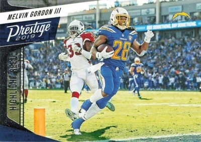 2019 Panini Prestige Highlight Reel Melvin Gordon III #HH-MG - Image 1 of 2