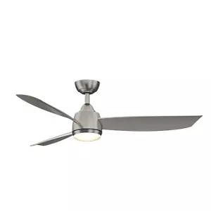 AireFlex 52 inch Indoor/Outdoor Ceiling Fan with LED CCT Select Light Kit - B... - Picture 1 of 12