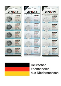 CR2016 | CR2025 | CR2032 3 Volt Knopfzellen Batterien ARCAS Produktion 2024