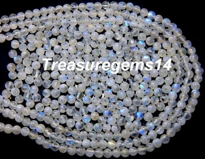 Blue Rainbow Moonstone Sphere Beads 1 KG Wholesale Lot Natural Gemstone PC1900+ - Picture 1 of 4