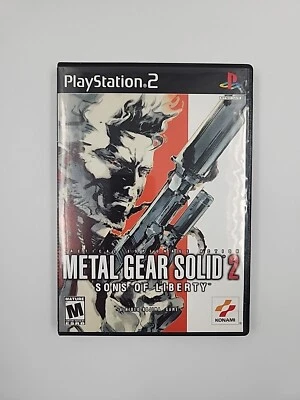Metal Gear Solid 2 Sons of Liberty PS2 PlayStation 2 Completo En Caja Original Foto 1 de 4