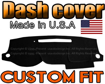 fits 2006-2008 CHEVROLET UPLANDER DASH COVER MAT DASHBOARD PAD USA MADE /  BLACK - Image 1 of 4