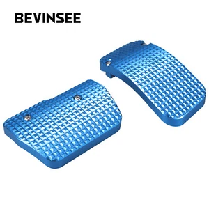 Brake Gas Pedal Cover Aluminum Pad For VW For Golf MK7 For Audi A3 RS3 8V - Picture 1 of 10
