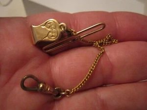 VINTAGE GOLD FILLED WATCH FOB CHAIN -  SC-11 - Picture 1 of 2