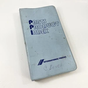 Vintage 1981 INTERNATIONAL HARVESTER Parts Product Index - Picture 1 of 6