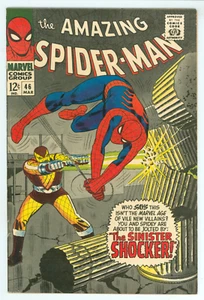 * Amazing SPIDER-MAN #46 (1967) Very Fine+ 8.5 1st Appearance Shocker! Romita * - Picture 1 of 2
