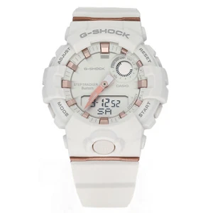 Casio G-Shock GMAB800-7A S-Series Ble Fitness Tracker White Rubber Women's Watch - Picture 1 of 1
