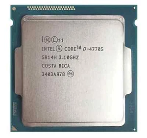 Intel Core i7-4770s CPU Processor, Quad Core, 3.4GHz, 8MB Cache, 5GT/s, SR14H - Picture 1 of 1