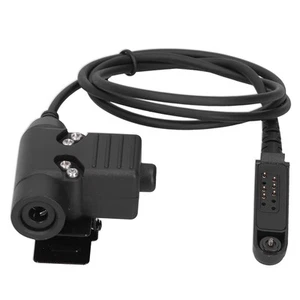 Walkie Talkies Neck Throat Mic Headset Earpiece For UV9R/BF9700/BFA5 Fit - Zdjęcie 1 z 22