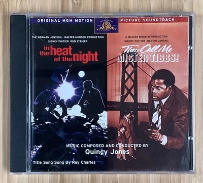 In the Heat of Night / Mr. Tibbs! (1967/1970) CD Soundtracks Quincy Jones CUTOUT - Image 1 of 3