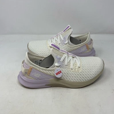 New Balance Women’s DynaSoft Nergize Sport V2 White/Purple - Size 9 W Wide - Image 1 of 4