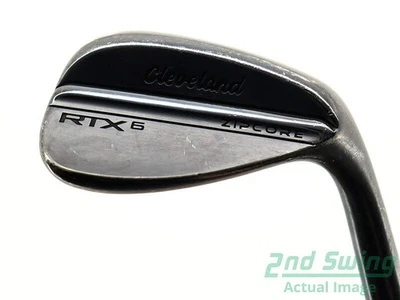 Cleveland RTX 6 ZipCore Black Satin Wedge Sand SW 54° Graphite Stiff Right 35.75 - Image 1 of 4