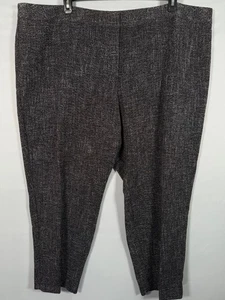 Land's End Damen 26W Mid Rise Hose Capri Pull-On Gummibund Taschen - Bild 1 von 9