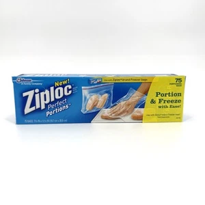 Ziploc Perfect Portions Freezer Bag, 75 Count - Picture 1 of 7