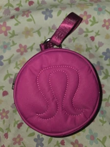 Lululemon Logo Coin Pouch Belt Bag Accessory Add On Ripened Raspberry  - Picture 1 of 4
