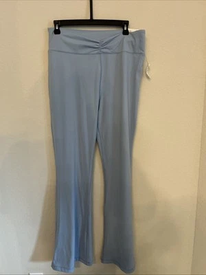 NUEVO CON ETIQUETAS Aeropostale airsoft hilado ceñido acampanado leggings talla extra grande azul claro Foto 1 de 4