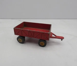 Tootsie Toy Red Farm Trailer Cart Wagon Metal - Picture 1 of 5