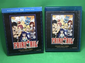 FAIRY TAIL Collection 3 Three BLU-RAY + DVD Anime Funimation Episodes 49-72 - Picture 1 of 9