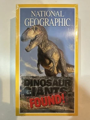 National Geographic - Dinosaur Giants: Found! VHS 2000 Brand New Factory SEALED - Image 1 of 4
