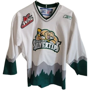 EVERETT SILVERTIPS Hockey REEBOK STITCHED Home Jersey Youth L/XL - Picture 1 of 7