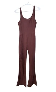 Wilo the Label Damen Schlag Jumpsuit M braun sportlich Reise Training Loungewear - Bild 1 von 16