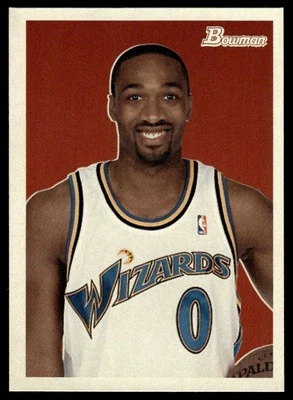 Bowman 48 Gilbert Arenas #80 Washington Wizards 2009-10 Foto 1 de 2