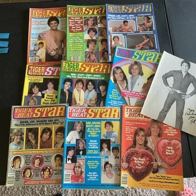 Vintage Tiger Beat Star magazines 1979 Lot of 9 - Image 1 of 4