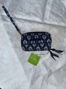 Vera Bradley Blue Marrakesh 3-in-1 crossbody wallet-wristlet NWT - Picture 1 of 13