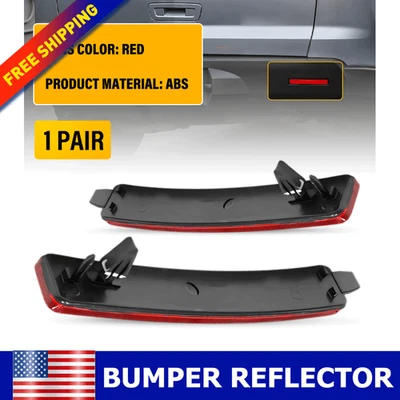 Reflector de parachoques trasero izquierdo para GMC Acadia Traverse Cadillac SRX Saturn 2007-2016 Foto 1 de 4