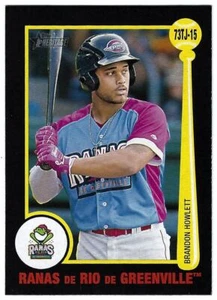 2022 Topps Heritage Minor League 1973 Tarjetas #73TJ-15 Brandon Howlett Ranas de - Picture 1 of 2
