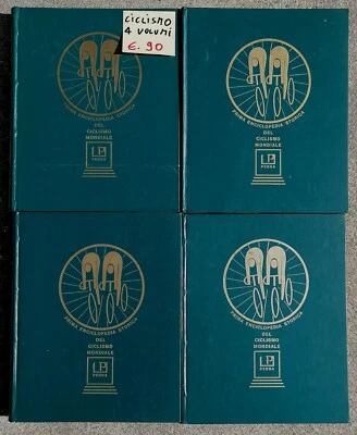 IL PEDALE D'ORO PRIMA ENCICLOPEDIA STORICA DEL CICLISMO MONDIALE 4 Volumi - Immagine 1 di 2