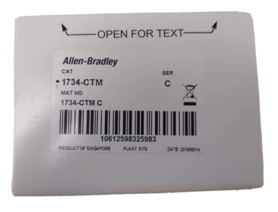 5 PCS AB 1734-CTM Series C Point I/O Common Terminal Module New - Image 1 of 2