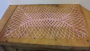 5 Vintage handmade crocheted placemats doilies Cottage Chic Country - Picture 1 of 7