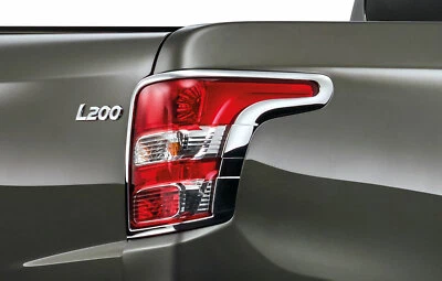 New Genuine Mitsubishi L200 2015-> Rear Lamp Chrome Bezel Surrounds SP046002