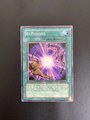 Yu-Gi-Oh! Comune 1ª Ed Ita Fet-it047 Ri-fusione Near Mint - Immagine 1 di 2