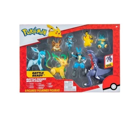 Pokemon Battle Figure Multi-Pack 8 Figures - NEW !!! Cover