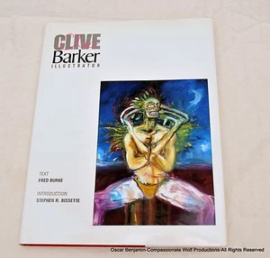 Clive Barker:  Illustrator!  Signed & Numbered!  RARE!  First Printing!  243! - Imagen 1 de 7