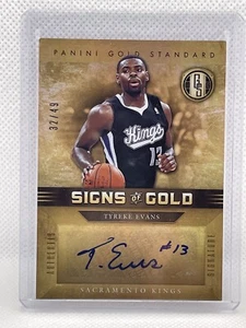 2011-12 Panini Gold Stannard Tyreke Evans Segni d'Oro Autografo #32/49 - Foto 1 di 1