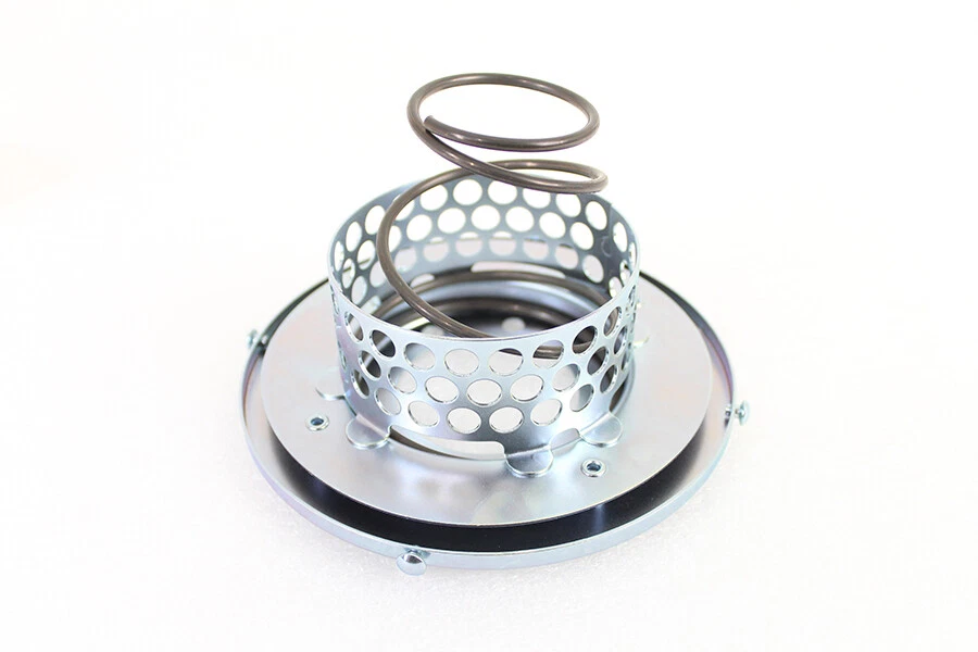 Placa de respaldo de filtro de aire de 6" para Harley Davidson de V-Twin Foto 1 de 1