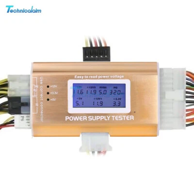 LCD ATX Power Supply Tester Desktop Computer Power Supply Tester For Repair - Bild 1 von 4