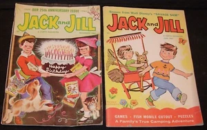 Jack and Jill Magazine lot of 5,1953,1963,1968,25th Anniv,Disney - Picture 1 of 12