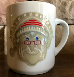 Vintage Denny's Christmas Scrooge Bah Humbug 8oz Color Changing Coffee Mug - Picture 1 of 5