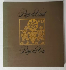 Vintage Waadt Weinbuch 1979 Pays de Vaud Pays Du Vin Waadtland - Bild 1 von 6