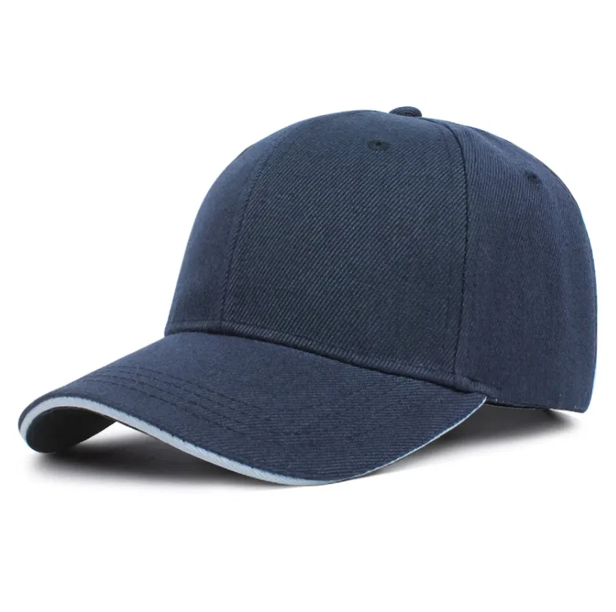 Basecap Baseballkappe Mütze Verstellbar Baumwolle Blau Kappe Herren Damen Kappe