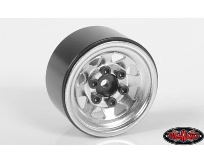 RC4WD Stamped Steel 1.0 Stock Beadlock Wheels Chrome RC4ZW0263 1/18 Gelande 2 .. - Bild 1 von 4